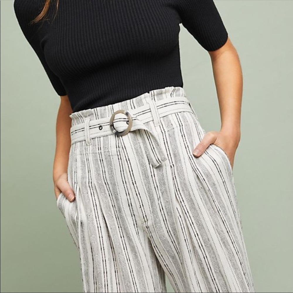 Anthropologie wide leg pants